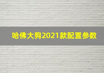 哈佛大狗2021款配置参数