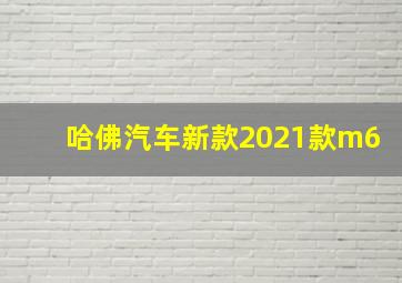 哈佛汽车新款2021款m6