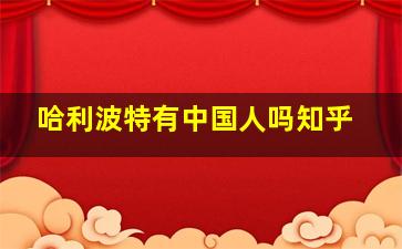 哈利波特有中国人吗知乎