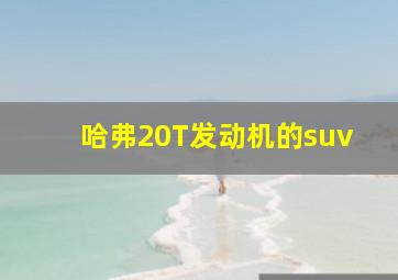 哈弗20T发动机的suv