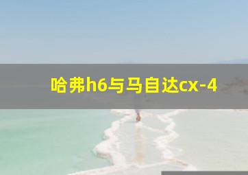 哈弗h6与马自达cx-4