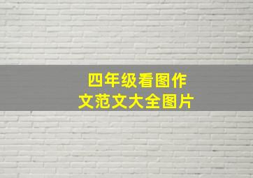 四年级看图作文范文大全图片