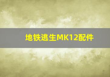 地铁逃生MK12配件