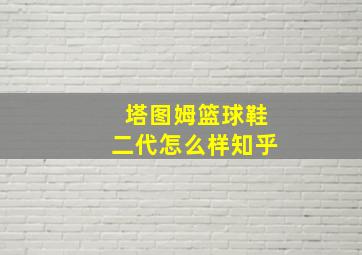 塔图姆篮球鞋二代怎么样知乎