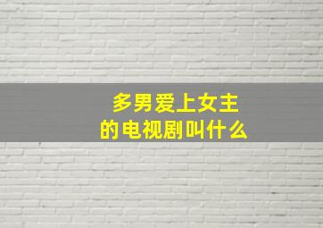 多男爱上女主的电视剧叫什么