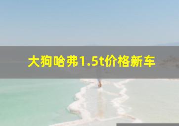 大狗哈弗1.5t价格新车