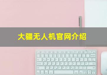 大疆无人机官网介绍