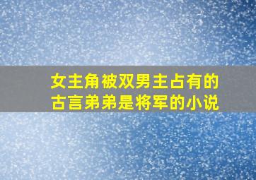 女主角被双男主占有的古言弟弟是将军的小说