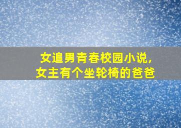 女追男青春校园小说,女主有个坐轮椅的爸爸