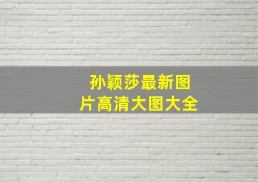 孙颖莎最新图片高清大图大全