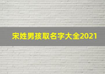 宋姓男孩取名字大全2021