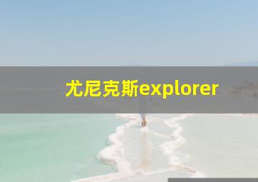 尤尼克斯explorer