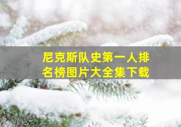 尼克斯队史第一人排名榜图片大全集下载