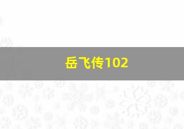 岳飞传102