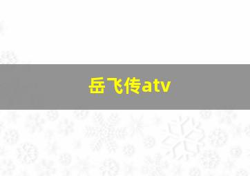 岳飞传atv