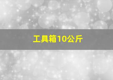 工具箱10公斤