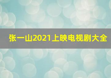 张一山2021上映电视剧大全