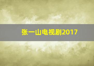 张一山电视剧2017