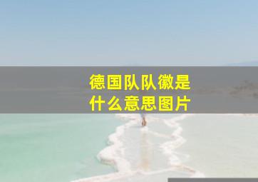 德国队队徽是什么意思图片