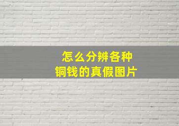 怎么分辨各种铜钱的真假图片