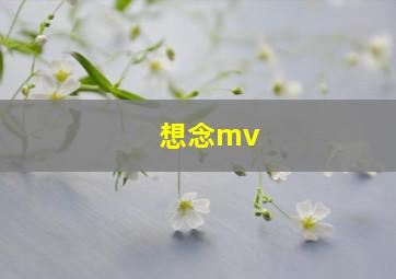 想念mv