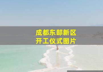 成都东部新区开工仪式图片