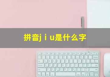 拼音jⅰu是什么字