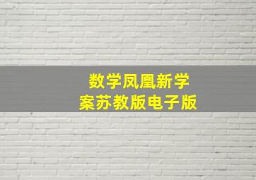 数学凤凰新学案苏教版电子版