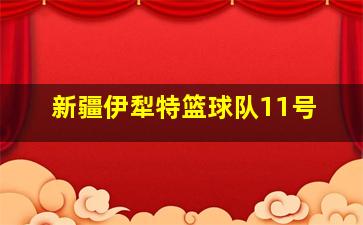 新疆伊犁特篮球队11号