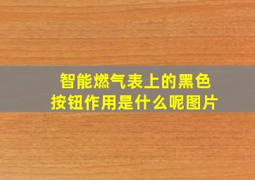 智能燃气表上的黑色按钮作用是什么呢图片