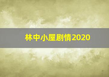 林中小屋剧情2020