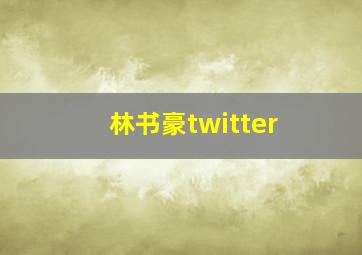 林书豪twitter