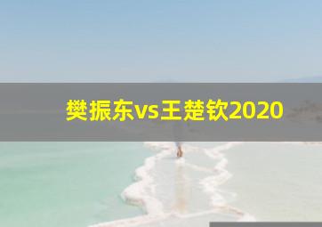 樊振东vs王楚钦2020