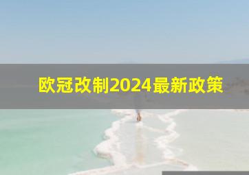 欧冠改制2024最新政策