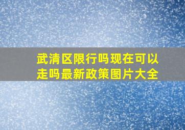 武清区限行吗现在可以走吗最新政策图片大全