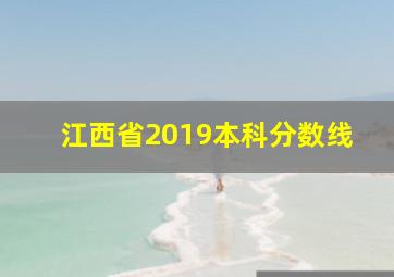 江西省2019本科分数线