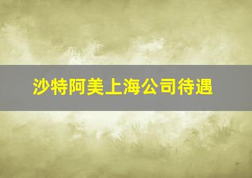 沙特阿美上海公司待遇