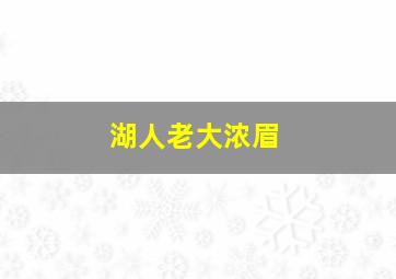 湖人老大浓眉