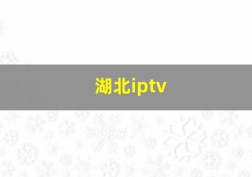 湖北iptv