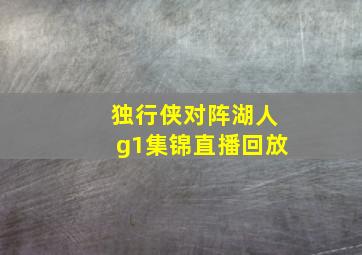 独行侠对阵湖人g1集锦直播回放