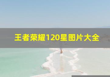 王者荣耀120星图片大全