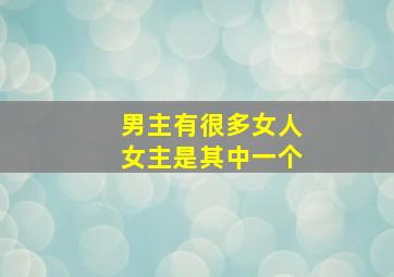 男主有很多女人女主是其中一个