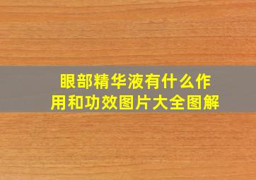 眼部精华液有什么作用和功效图片大全图解