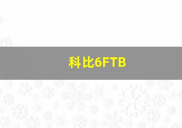 科比6FTB