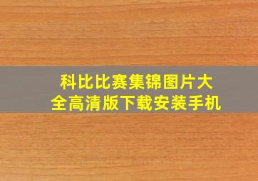 科比比赛集锦图片大全高清版下载安装手机