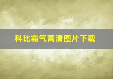 科比霸气高清图片下载