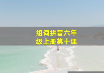 组词拼音六年级上册第十课