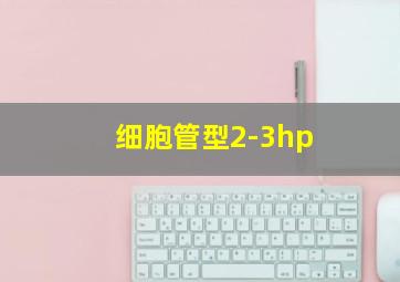 细胞管型2-3hp