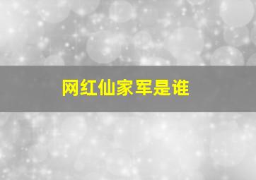 网红仙家军是谁