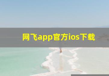 网飞app官方ios下载